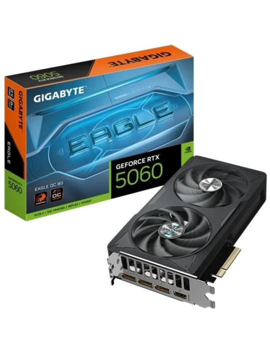 Tarjeta Gráfica Gigabyte GeForce RTX 5060 Eagle OC/ 8GB GDDR7