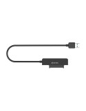 Adaptador para Discos Duros 2.5" Aisens ASE-25A03B/ USB Macho - SATA