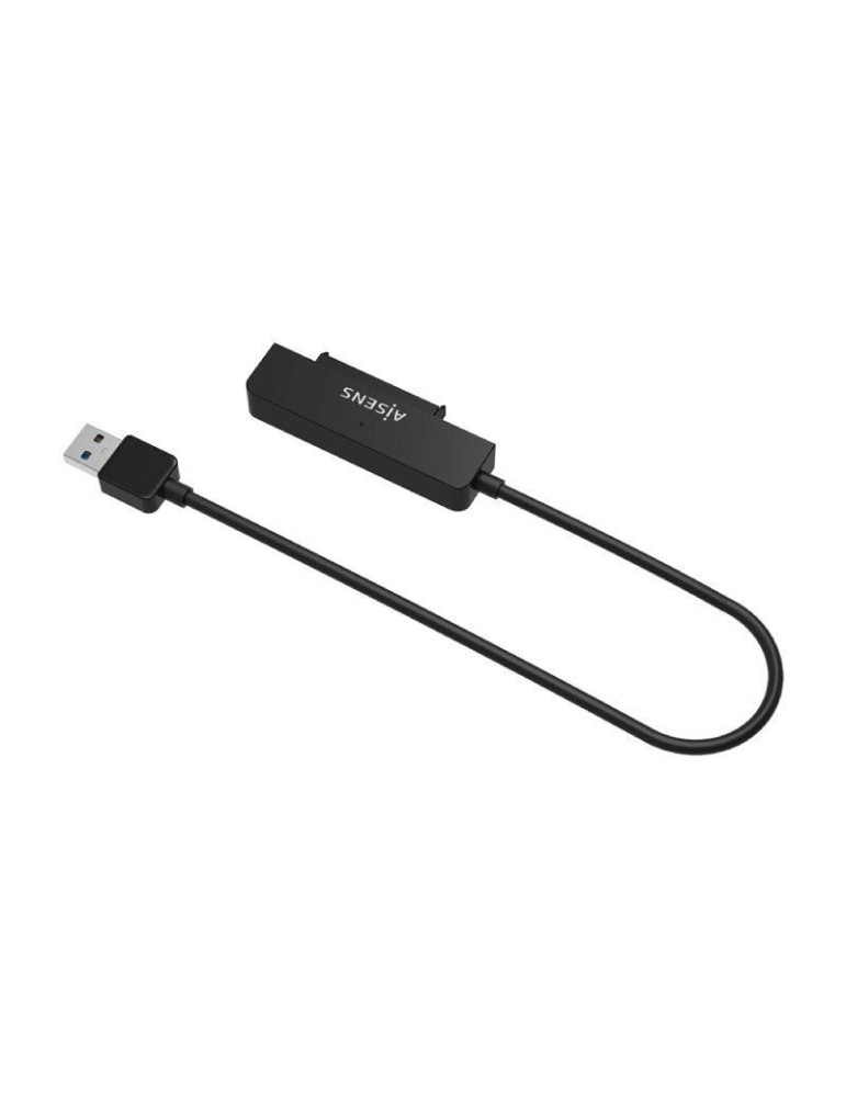 Adaptador para Discos Duros 2.5" Aisens ASE-25A03B/ USB Macho - SATA