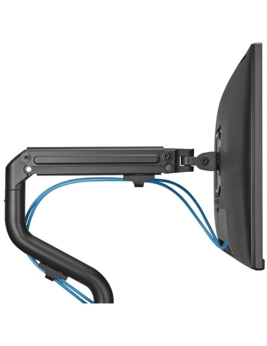 Soporte de Mesa para 2 Monitores Aisens DT32TSR-141/ Giratorio/ Inclinable/ hasta 8kg