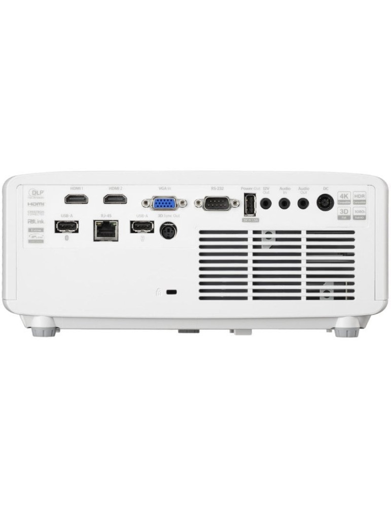 Proyector Láser Optoma ZH451/ 4600 Lúmenes/ Full HD/ HDMI-VGA-RS232/ Blanco