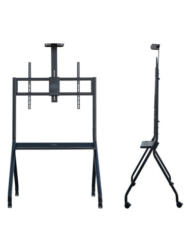 Soporte de Suelo con Ruedas TooQ FS20208M-B para TV de 55-100"/ hasta 120kg 2