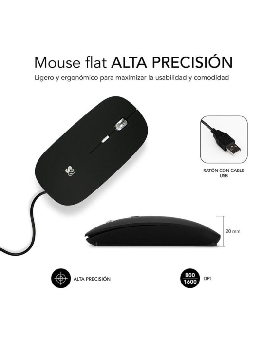 Maletín + Ratón Subblim Select Pack para Portátiles hasta 15.6"/ Cinta para Trolley/ Negro