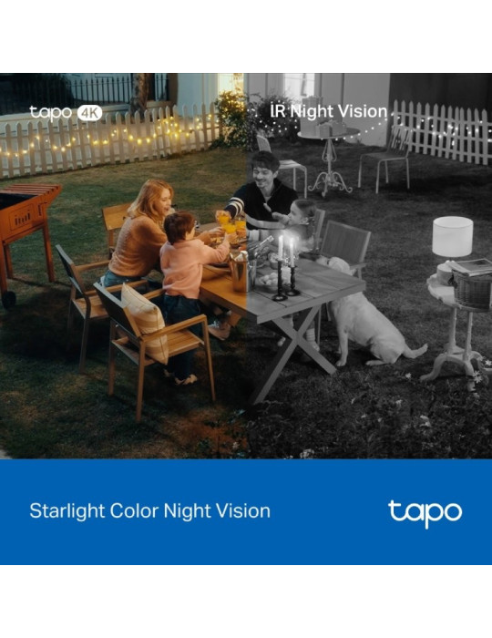 Cámara de Videovigilancia TP-Link Tapo TC92 KIT/ Visión Nocturna/ Control desde APP/ Incluye Panel Solar