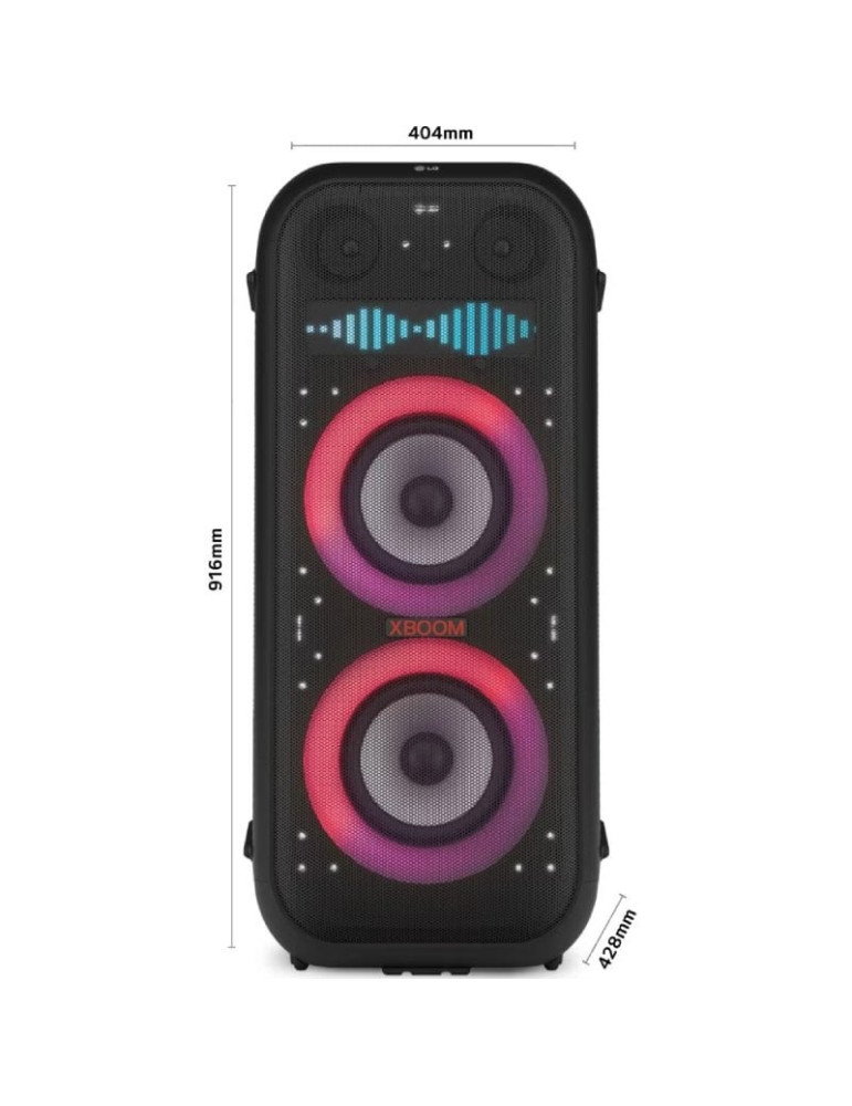 Altavoz con Bluetooth LG XBOOM XL9T/ 500W/ 2.2