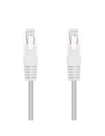 Cable de Red RJ45 UTP Nanocable 10.20.0105-W Cat.5e/ 5m/ Blanco