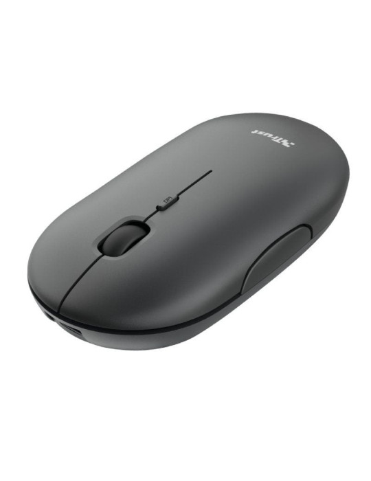 Ratón Inalámbrico Trust Puck/ Batería recargable/ Hasta 1600 DPI