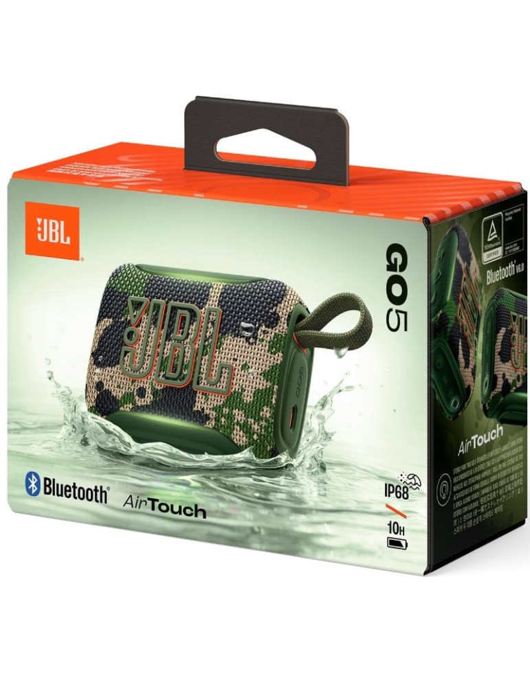 Altavoz con Bluetooth JBL GO 5/ 4.8W/ 1.0/ Squad