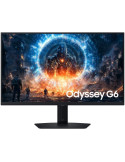 Monitor Gaming Samsung Odyssey G6 G60F S27FG602EU 27"/ QHD/ 1ms/ 350Hz/ IPS/ Regulable en altura/ Negro