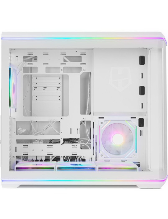 Caja Gaming Semitorre Nox Hummer Anvil/ Blanca