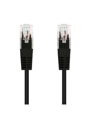 Cable de Red RJ45 UTP Nanocable 10.20.0401-BK/ Cat.6/ 1m/ Negro 2