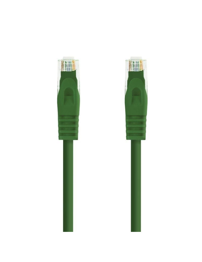 Cable de Red RJ45 UTP Nanocable 10.20.1800-L25-GR Cat.6A/ LSZH/ 25cm/ Verde