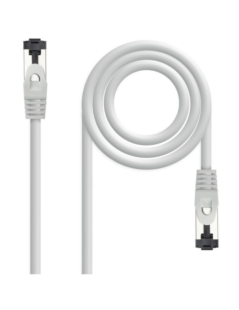 Cable de Red RJ45 SSTP Nanocable 10.20.2003 Cat.8.1/ 3m/ Gris