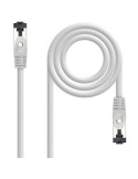 Cable de Red RJ45 SSTP Nanocable 10.20.2015 Cat.8.1/ 15m/ Gris