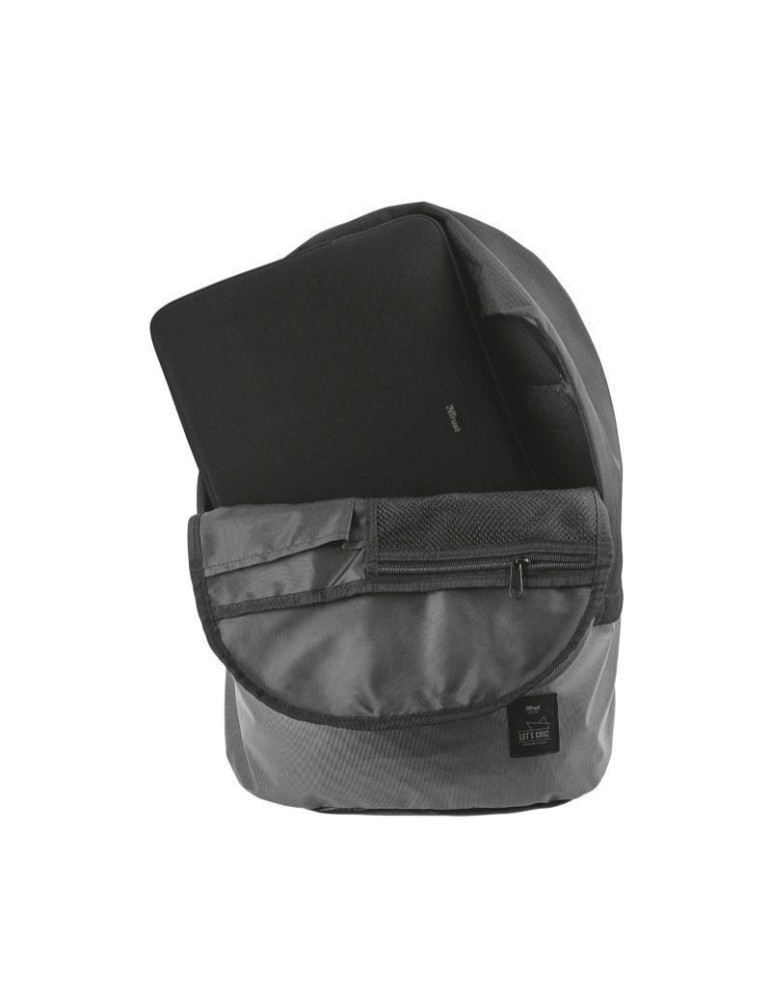 Funda Trust Primo Soft Sleeve para Portátiles hasta 13.3"/ Negra