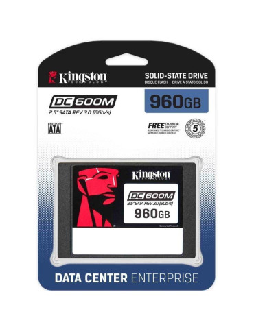 Disco SSD Kingston DC600M 960GB/ SATA III 2