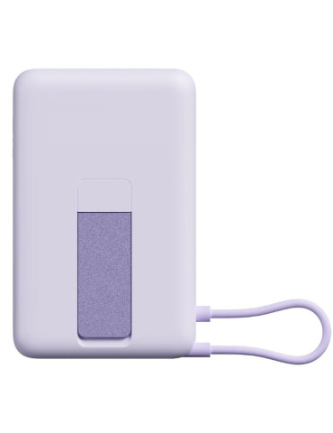 Powerbank 10000mAh Xiaomi Magnetic Power Bank 10000/ Wireless/ Púrpura 2