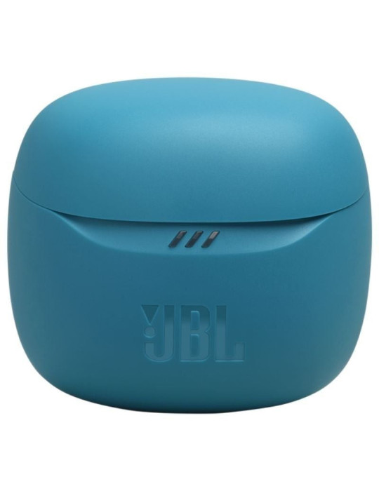 Auriculares Bluetooth JBL Tune Flex 2 con estuche de carga/ Autonomía 12h/ Azul Turquesa