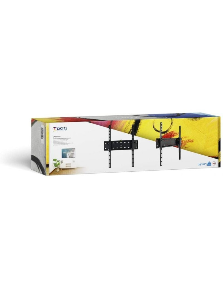 Soporte de Pared Fijo / Inclinable TooQ LP4255T-B para TV de 32-55"/ hasta 40kg