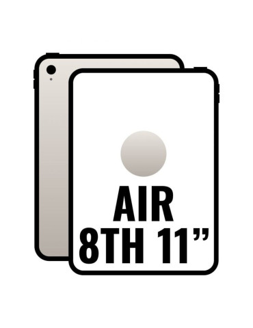 Apple iPad Air 11" 8th Wi-Fi Cell/ 5G/ M4/ 128GB/ Blanco Estrella