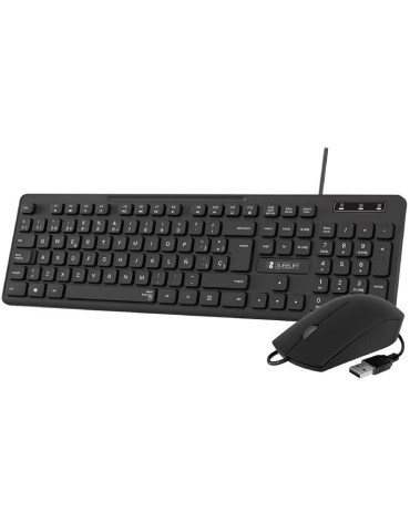 Teclado y Ratón Subblim Combo Business Slim CSSK01
