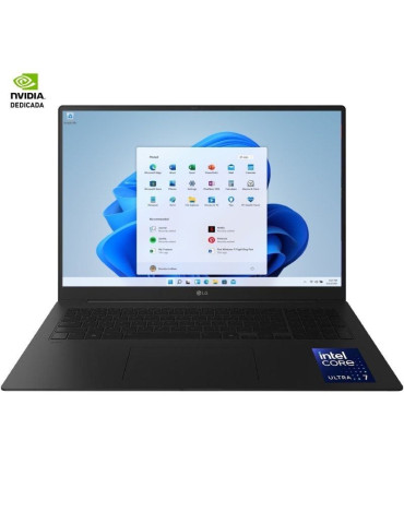 Portátil LG Gram Pro 17Z90TR-E.AD88B Intel Core Ultra 7-255H/ 32GB/ 1TB SSD/ GeForce RTX 5050/ 17"/ Win11