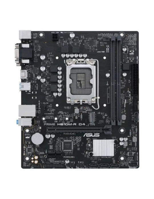 Placa Base Asus Prime H610M-R D4 Socket 1700/ DDR4/ PCIe 4.0/ Micro ATX/ Bulk