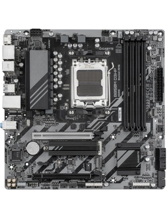 Placa Base Gigabyte B850M D3HP/ Socket AM5/ DDR5/ PCIe 5.0/ Micro ATX