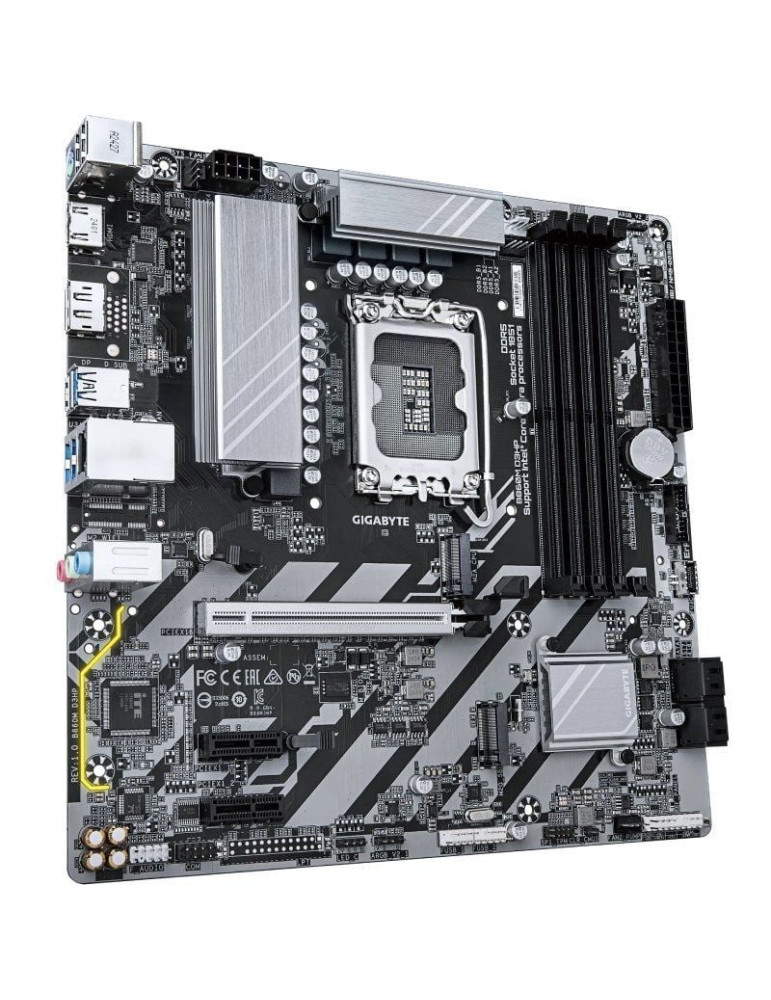 Placa Base Gigabyte B860M DS3H Socket 1851/ DDR5/ PCIe 5.0/ Micro ATX