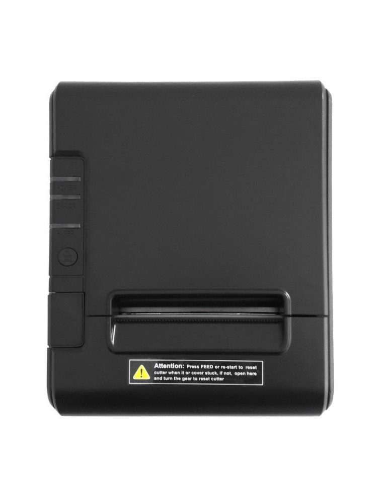 Impresora de Tickets Approx appPOS80AM/ Térmica/ Ancho papel 80mm/ USB-RS232/ Negra
