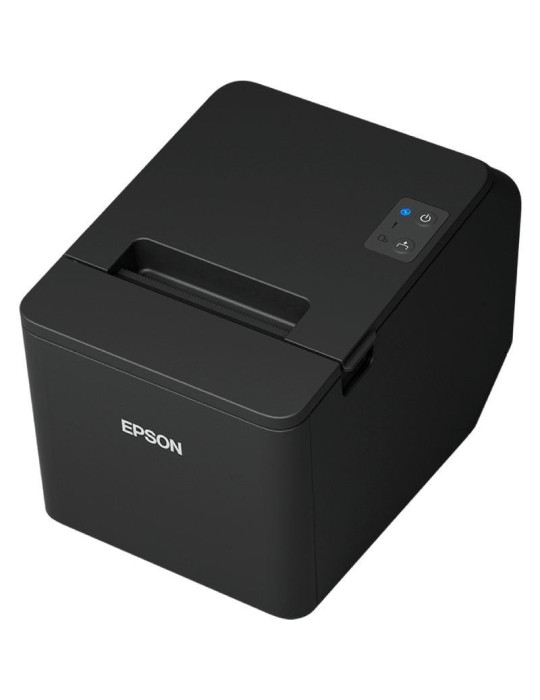 Impresora de Tickets Epson TM-T20IV/ Ancho papel 80mm/ USB-RS232/ Negra