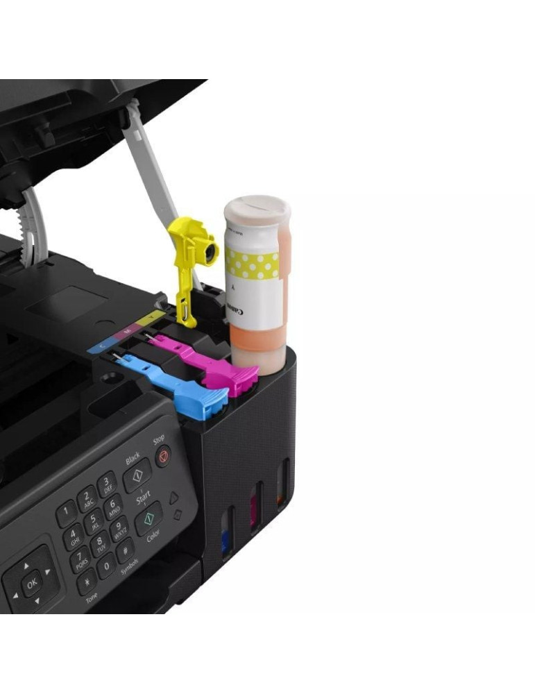 Multifunción Recargable Canon PIXMA G4570 MegaTank/ WiFi/ Fax/ Negra