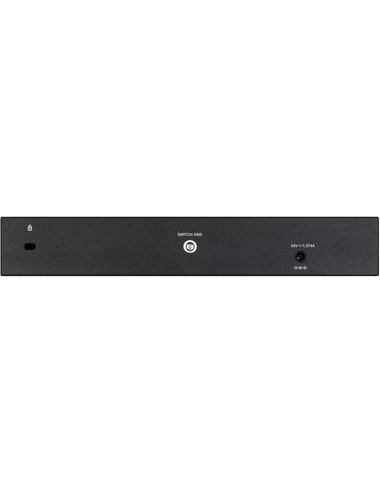 Switch Gestionado D-Link DGS-1210-08P/ 8 Puertos/ RJ45 10/100/1000/ SFP/ PoE