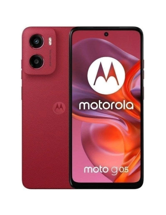 Smartphone Motorola Moto G05 4GB/ 256GB/ 6.67"/ Rojo