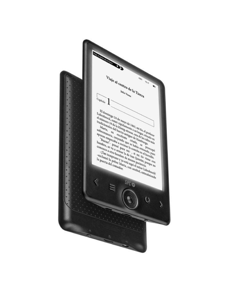 Libro Electrónico SPC Dickens Light 2/ 6"/ Tinta Electrónica/ Negro