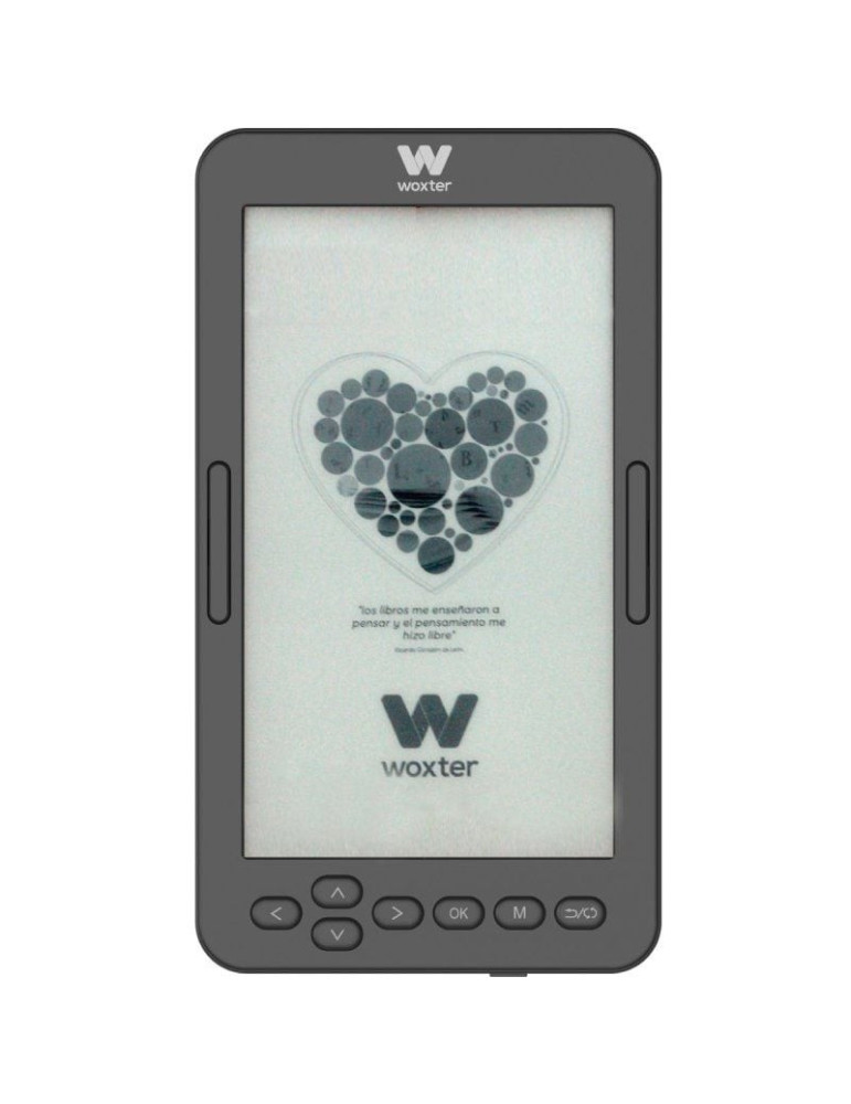 Libro Electrónico Ebook Woxter Scriba 195 S/ 4.7"/ Tinta Electrónica/ Negro