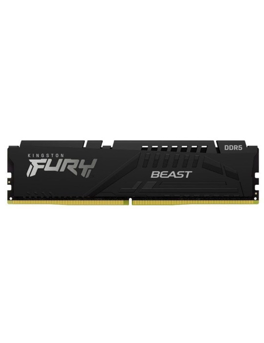 Memoria RAM Kingston FURY Beast 8GB/ DDR5/ 6000MHz/ 1.35V/ CL36/ DIMM