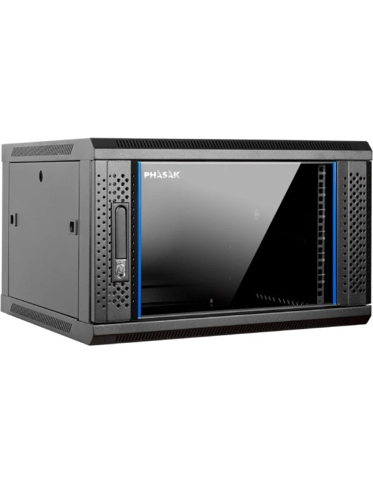 Armario Rack Mural Montado Phasak PHO 3109/ 19"/ Altura 9U