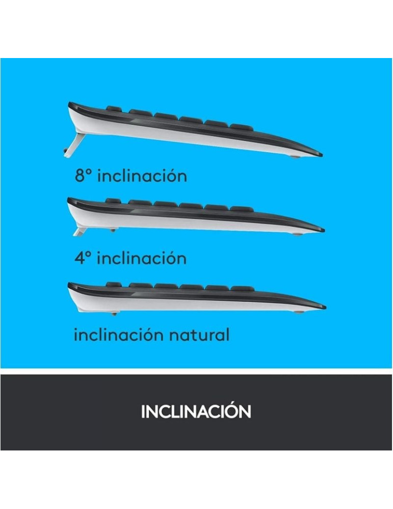 Teclado y Ratón Inalámbrico Logitech MK540 Advanced
