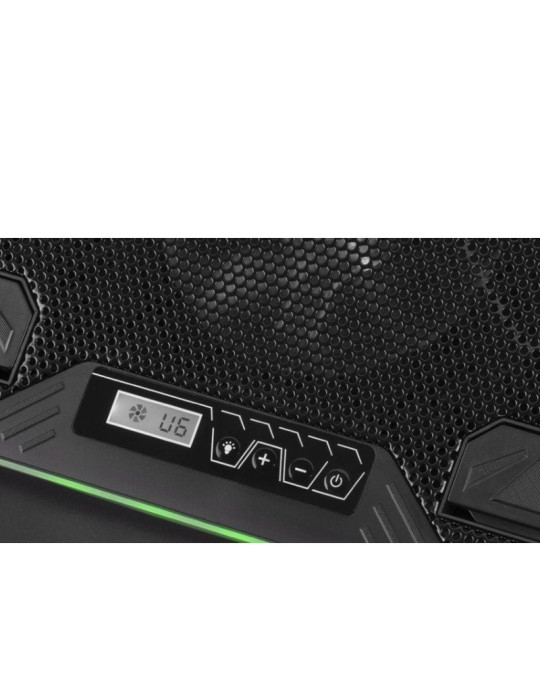 Soporte Refrigerante Mars Gaming MNBC6 para Portátiles hasta 19"/ Iluminación LED