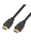 Cable HDMI 2.0 4K Aisens A120-0120/ HDMI Macho - HDMI Macho/ Hasta 10W/ 2250Mbps/ 1.5m/ Certificado/ Negro