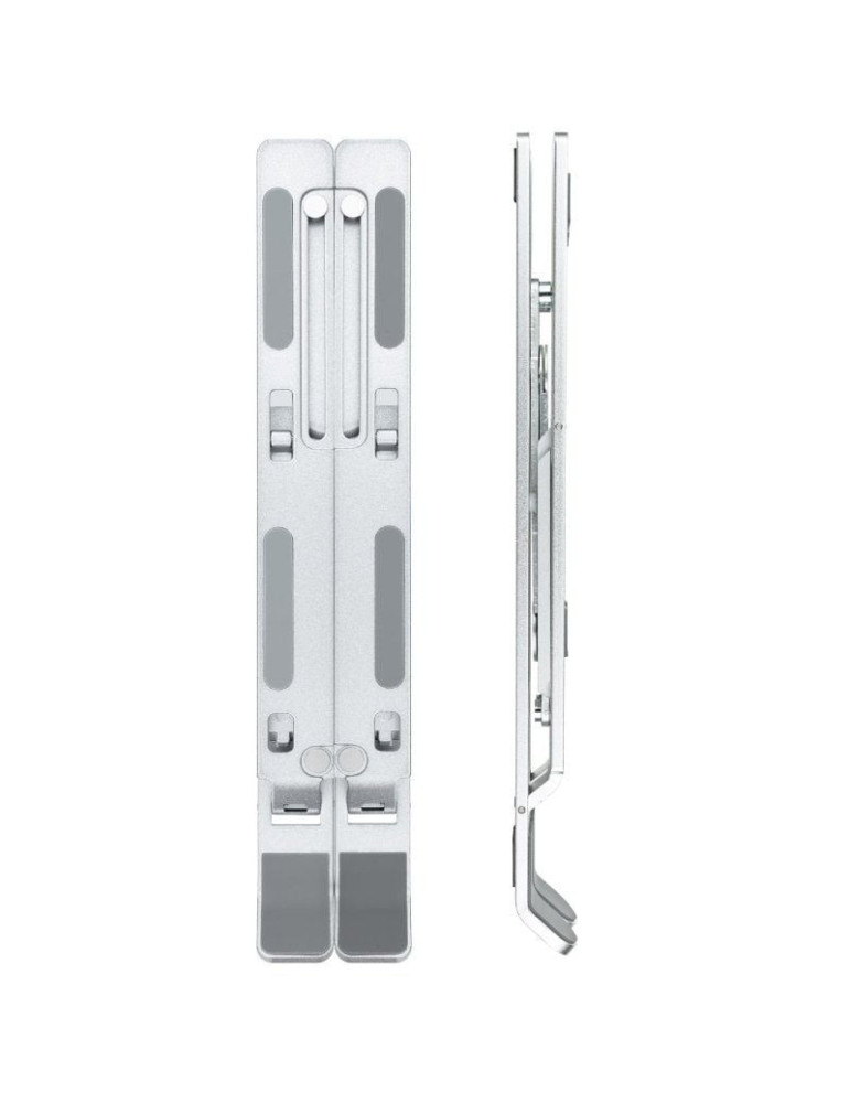Soporte TooQ TQLRS0035-AL para Portátil/ Tablet hasta 15"/ Plata