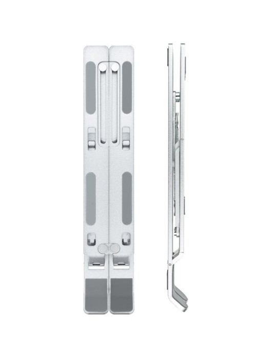 Soporte TooQ TQLRS0035-AL para Portátil/ Tablet hasta 15"/ Plata