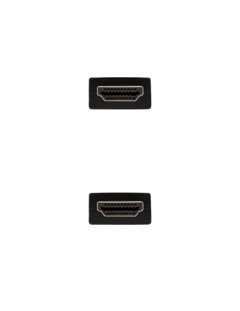 Cable HDMI 1.3b Nanocable 10.15.0301/ HDMI Macho - HDMI Macho/ 1m/ Negro