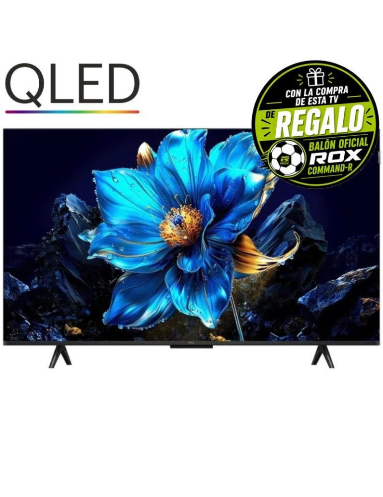 Televisor TCL QLED 43P7K 43"/ Ultra HD 4K/ Smart TV/ WiFi
