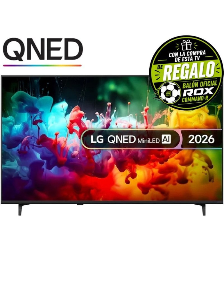Televisor LG QNED evo AI QNED72 Mini LED 55QNED72B6B 55"/ Ultra HD 4K/ Smart TV/ WiFi
