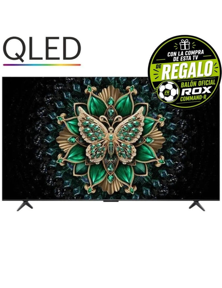 Televisor TCL QLED-Mini LED 65C6K 65"/ Ultra HD 4K/ Smart TV/ WiFi