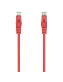 Cable de Red RJ45 AWG24 UTP Aisens A145-0557 Cat.6A/ LSZH/ 30cm/ Rojo