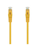 Cable de Red RJ45 AWG24 UTP Aisens A145-0563 Cat.6A/ LSZH/ 25cm/ Amarillo