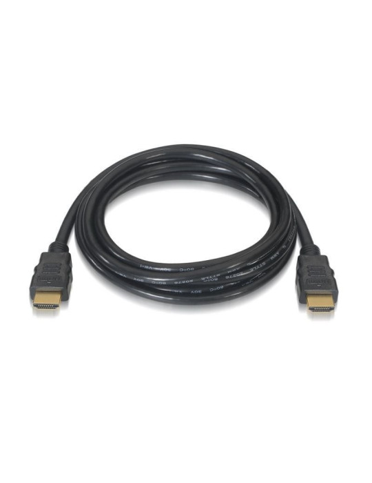 Cable HDMI 2.0 4K Aisens A120-0120/ HDMI Macho - HDMI Macho/ 1.5m/ Certificado/ Negro